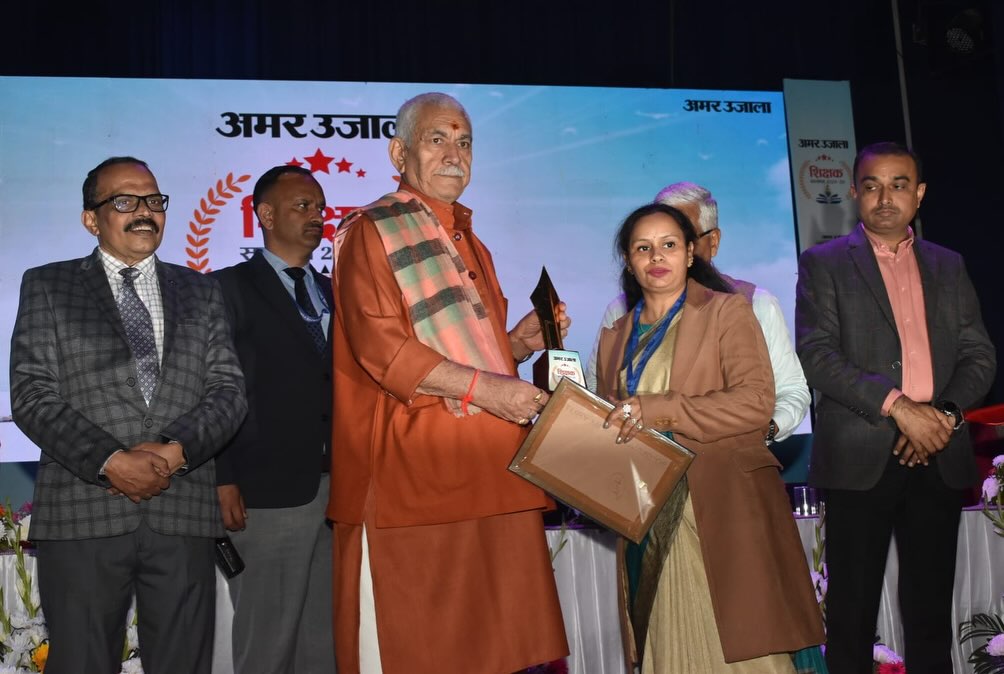 Congratulations — Best Teacher Award to Mrs. Priyanka Rana & Mrs. Kiran Katal
